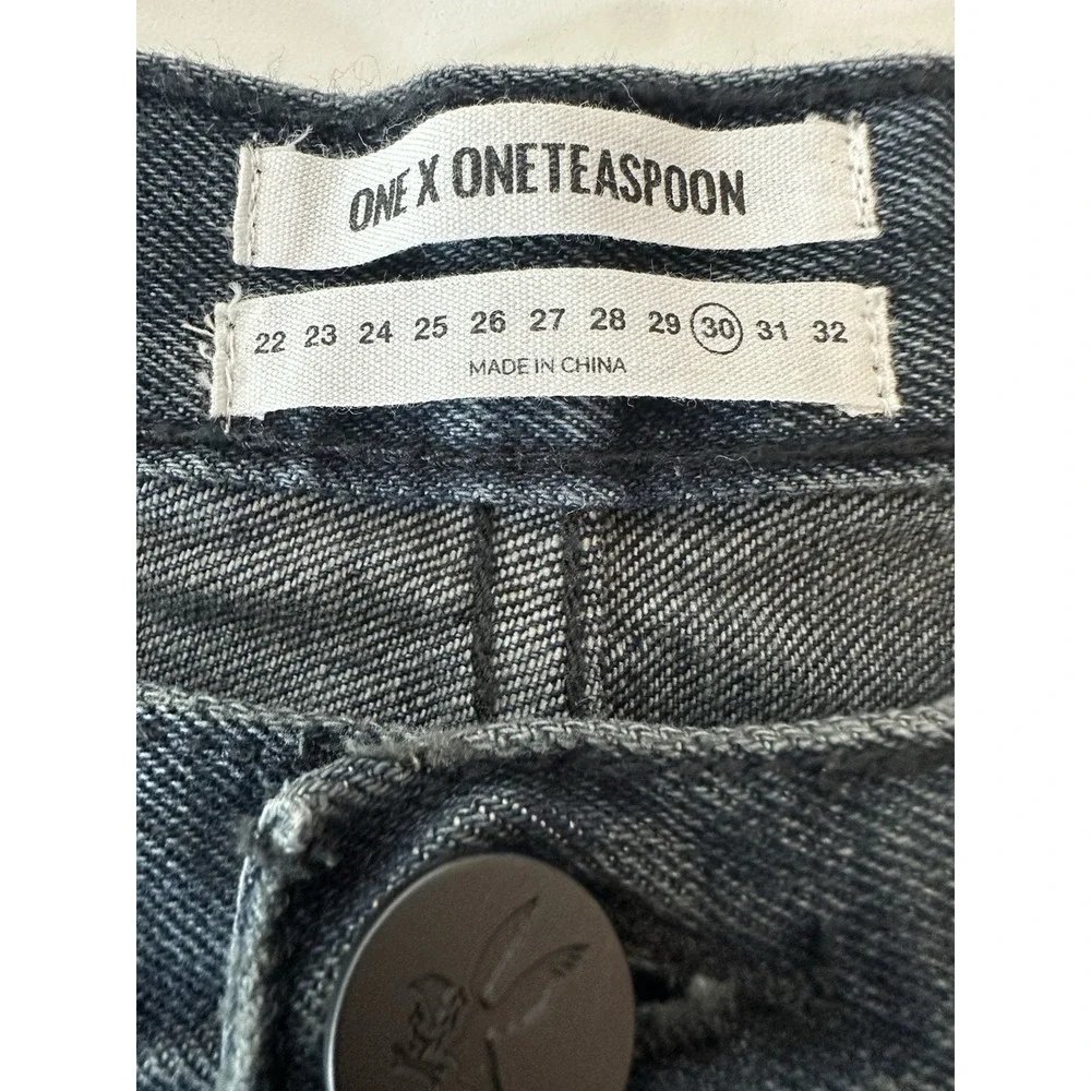 One Teaspoon Jean Shorts Women Size 30 Bonita Distressed summer‎ Vacation New